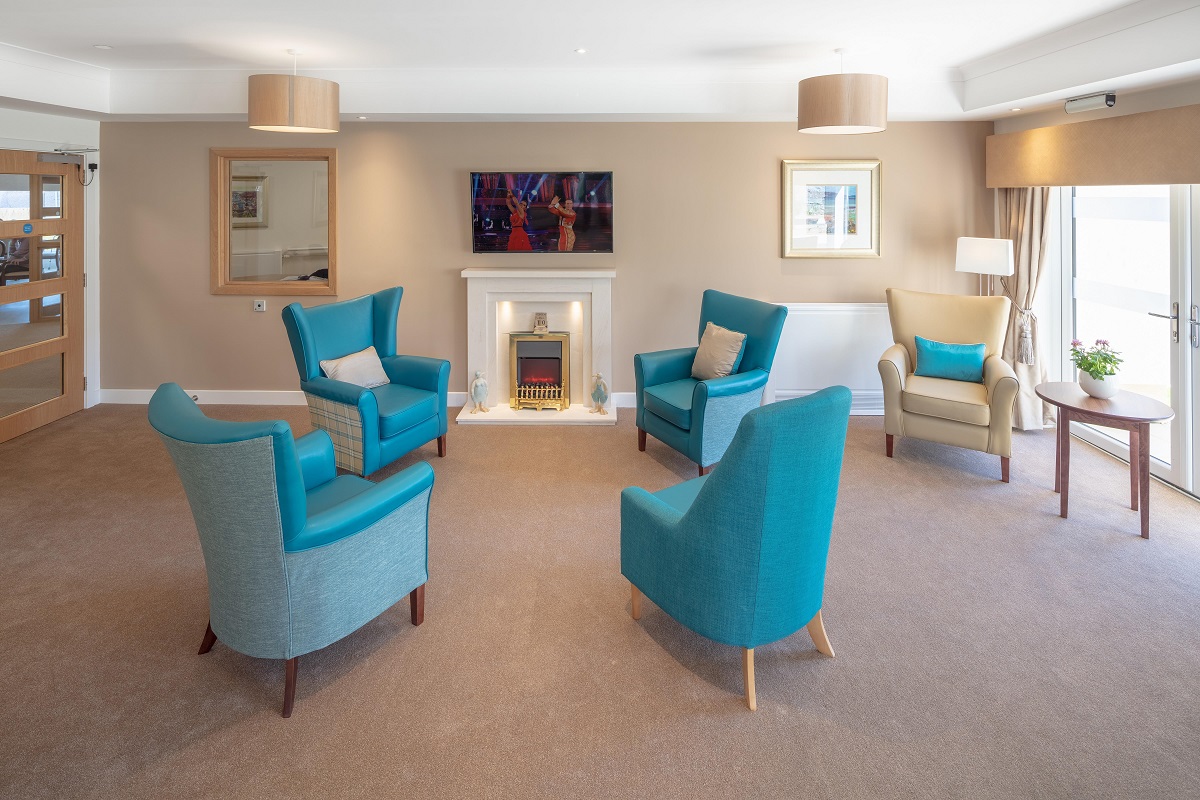 Quiet area in Milngavie Manor Care Home
