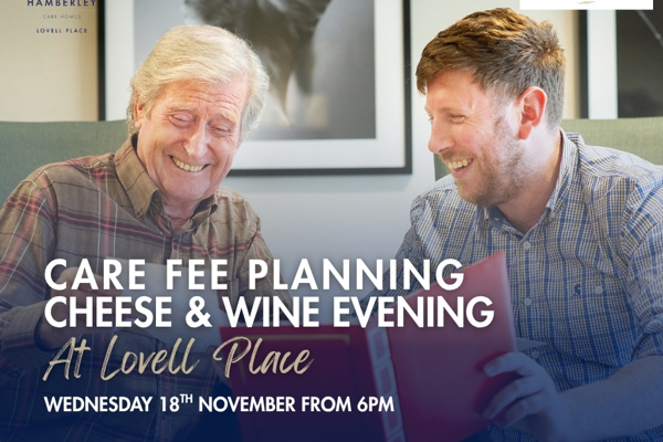 Care Fee Planning: Cheese & Wine Evening