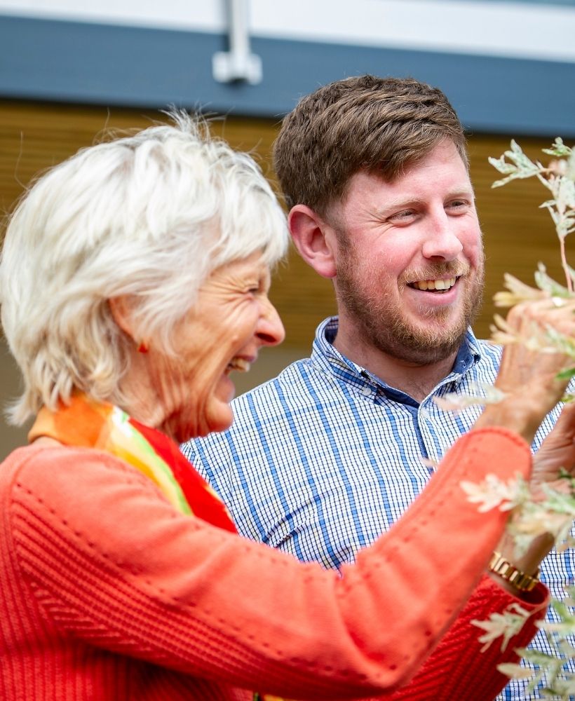 Garden time at Cambridge Grove
