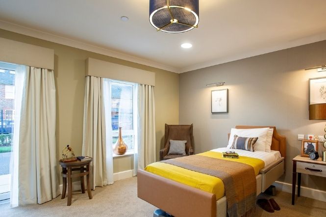 Bedroom at Abbots Wood Manor