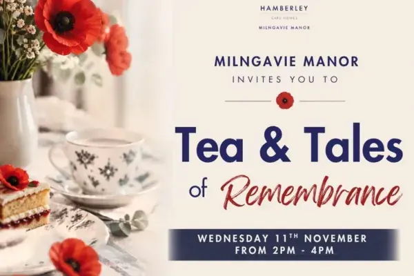 🌺 Tea & Tales of Remembrance at Milngavie Manor