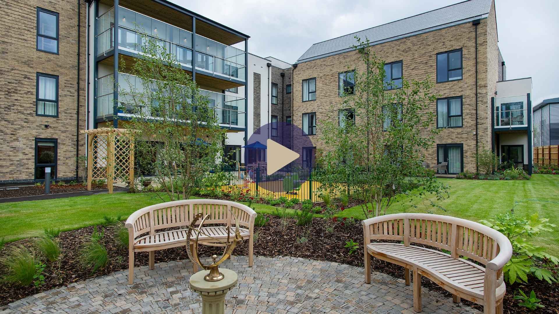 elstow manor care home bedford video overlay 