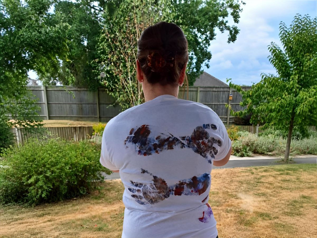 wearable hug tshirt craft results