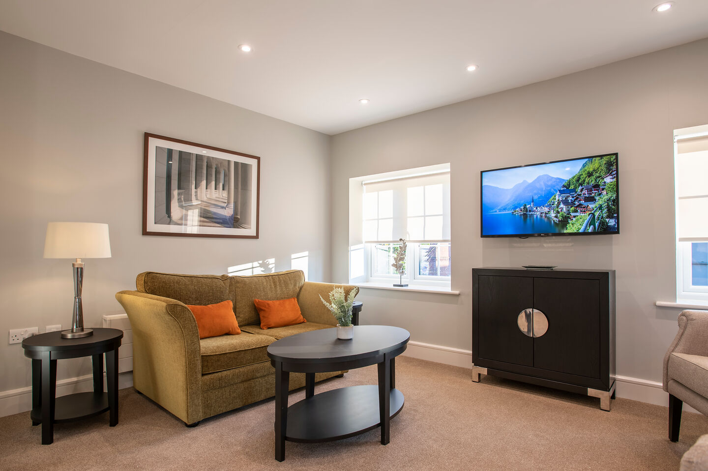 Bright living area in an Alston Apartment