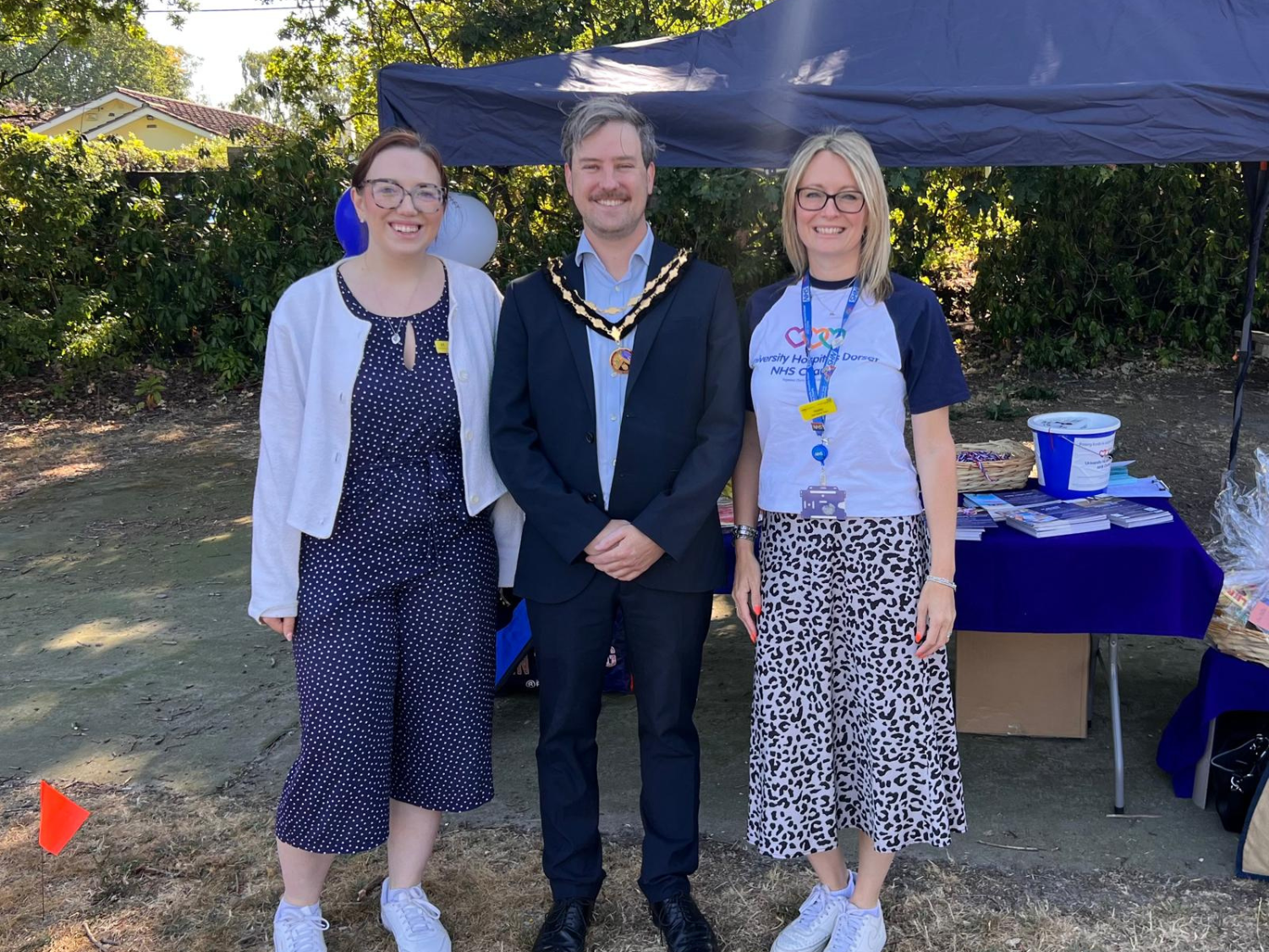 Local mayor joins verwood house team