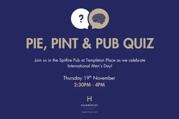 🥧 Pie, Pint & Pub Quiz at Templeton Place!