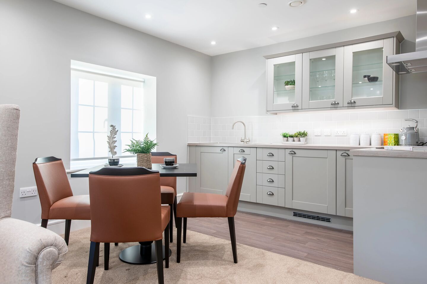 Modern kitchenette in an Alston Apartment