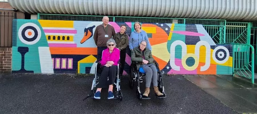 Alston House residents help bring Eastleigh mural project to life