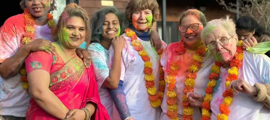 Holi celebrations bring colour and culture to Nesbit House 
