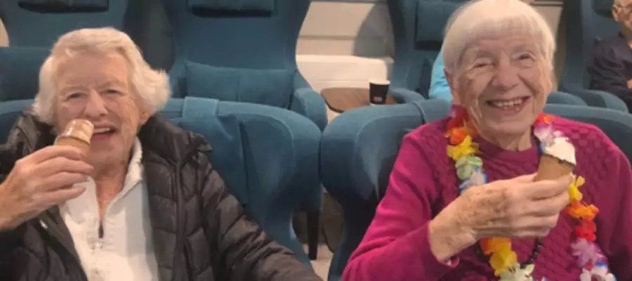 Tropical-Themed Day Brings a Touch of Sunshine to Edwalton Manor Care Home