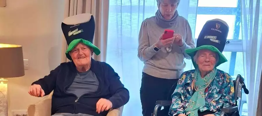 Chawley Grove goes green for St Patrick's Day