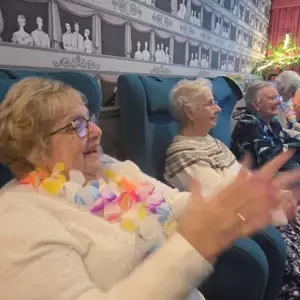 Tropical Surprise Brings Sunshine To Montague House Care Home