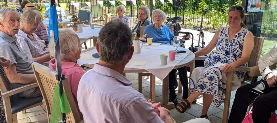 Cheese, Wine And Jazz At Cambridge Grove For Care Home Open Week Cheese, Wine And Jazz At Cambridge Grove For Care Home Open Week
