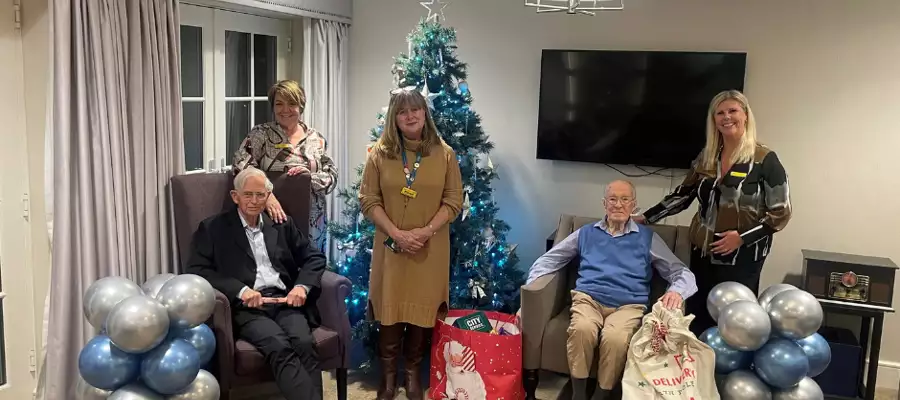 Residents donate festive gifts to Bedford Children's Hospital wards
