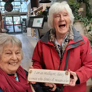 Residents Enjoy Morning Visit To Squires Garden Centre (1)