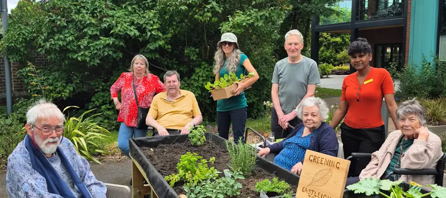 Building “The Bug Savoy” at Alston House: Greening Campaign in Action