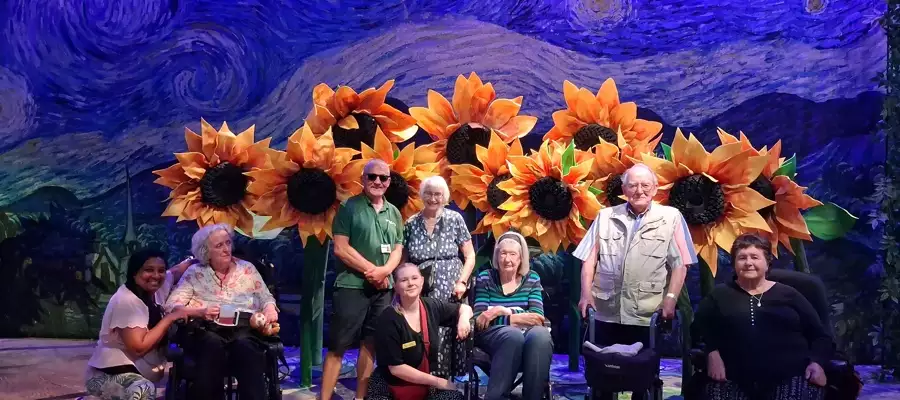 Van Gogh experience inspires care home group to recreate classics