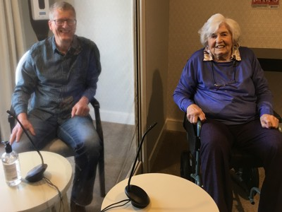 Our Sevenoaks care home welcomes visitors ‘inside’ following launch of innovative Family & Friends Lounge