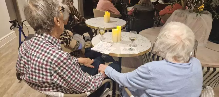 Residents Enjoy Candlelit Concert at Meryton Place