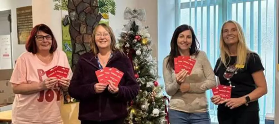 Cofton Park Manor Donates Supermarket Christmas Gift Cards to Support Local Families