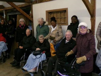 Magnificent birds of prey impress residents at Elstow Manor