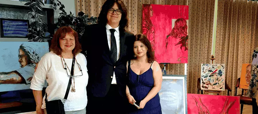 Cumnor Care Home Residents Wow Locals with Debut Art Show