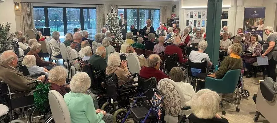 Full house at Elstow Manor for festive concert