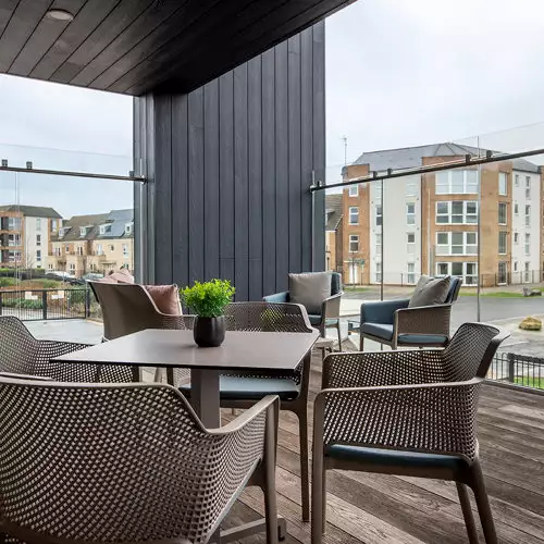 Lovell Place Care Home, Keynsham, Near Bath. Balcony