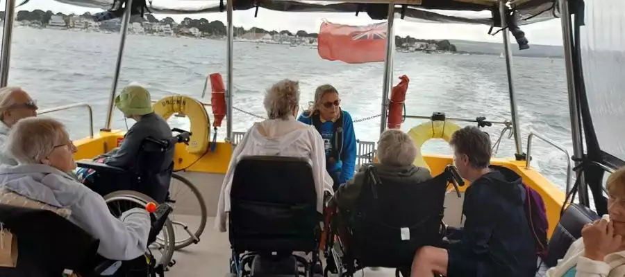 Upton Manor Residents Climb On Board The Dolphin For Adventure Upton Manor Residents Climb On Board The Dolphin For Adventure