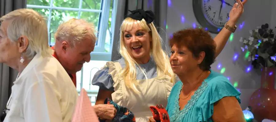 Residents and Families Step into Wonderland at Montague House Care Home in Huntingdon Residents and Families Step into Wonderland at Montague House Care Home in Huntingdon