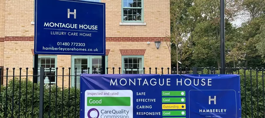 Montague House Achieves Good CQC Rating with Outstanding Recognition for Caring