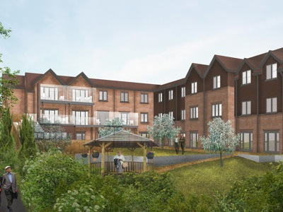 Marketing suite opening soon at our new luxury Sevenoaks Care Home 