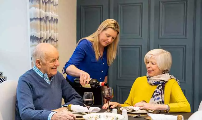 a choice of fresh seasonal meals, a time to socialise. a choice of fresh seasonal meals, a time to socialise.