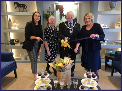 Mayor and Mayoress open Marketing Suite at our new luxury Bedfordshire care home