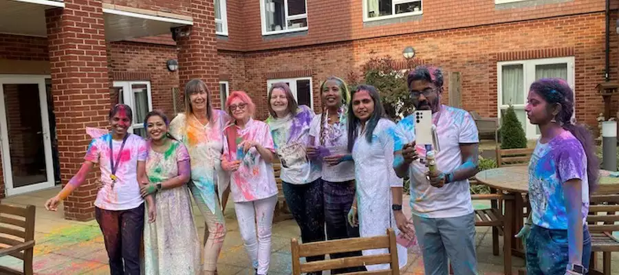 Festival Of Colours Is Celebrated At Abbots Wood Manor