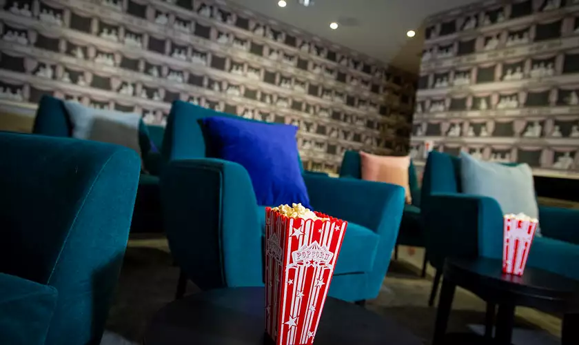 cinema at our Orpington dementia care home, Nesbit House.