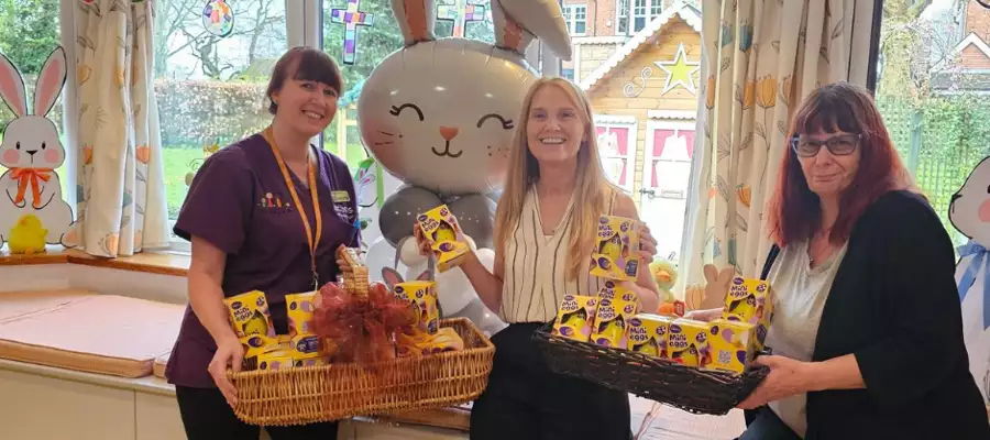 Kids Enjoy An Egg-ceptional Gift Thanks To Cofton Park Manor Kids Enjoy An Egg-ceptional Gift Thanks To Cofton Park Manor