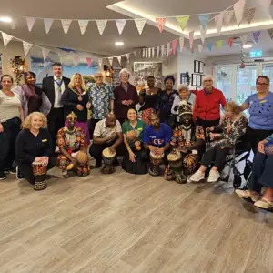 Charrington Manor Celebrates Africa Day With Residents, Colleagues And Outgoing Mayor (2)