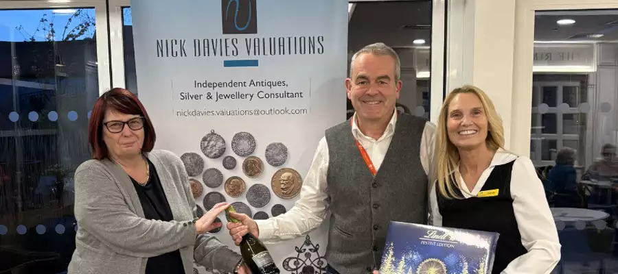 TV Antiques Expert Brings Nostalgia and Stories to Cofton Park Manor Care Home