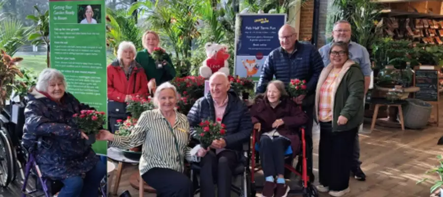 Residents Enjoy Morning Visit to Squires Garden Centre