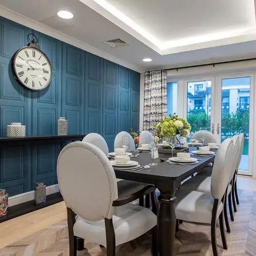 dinning rooms at Lovell Place dementia care home in Bristol