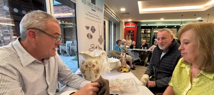 Antiques Expert Nick Davies Visits Cofton Park Manor