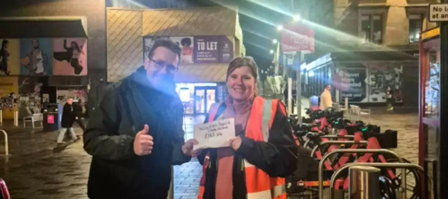 Newton House Team Member Supports Local Homeless Charity