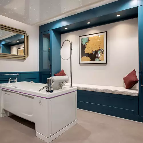 enjoy a spa bath