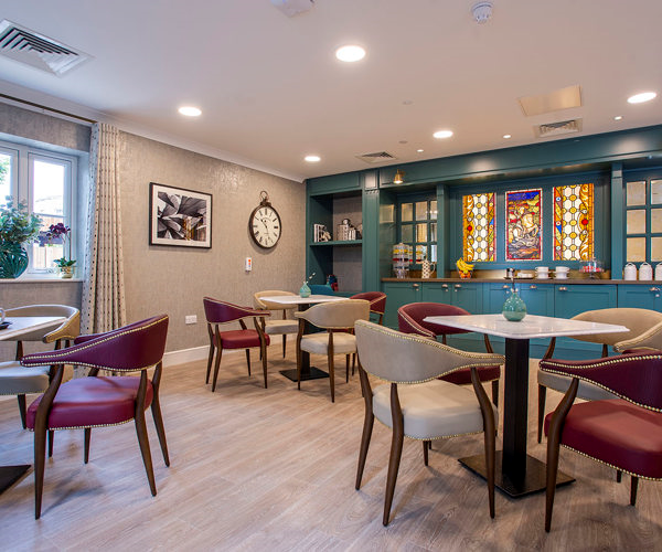 cafe of Richmond Manor care home in Ampthill. cafe of Richmond Manor care home in Ampthill.