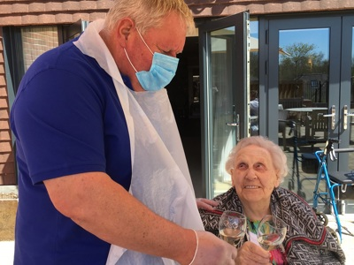 Sunshine and Smiles for Mother and Son at Our Sevenoaks Care Home