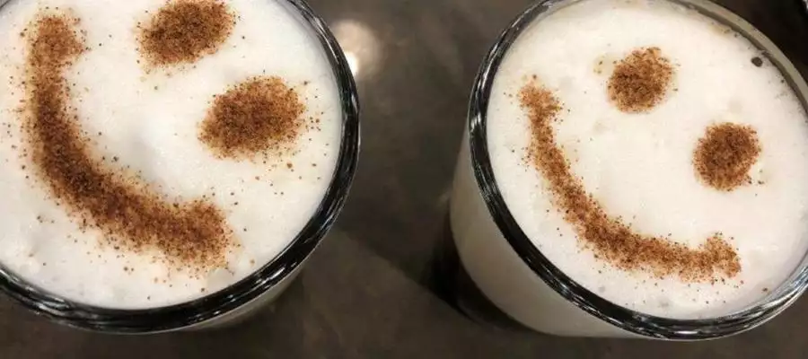 Latte fun at Abbots Wood Manor at coffee masterclass Latte fun at Abbots Wood Manor at coffee masterclass