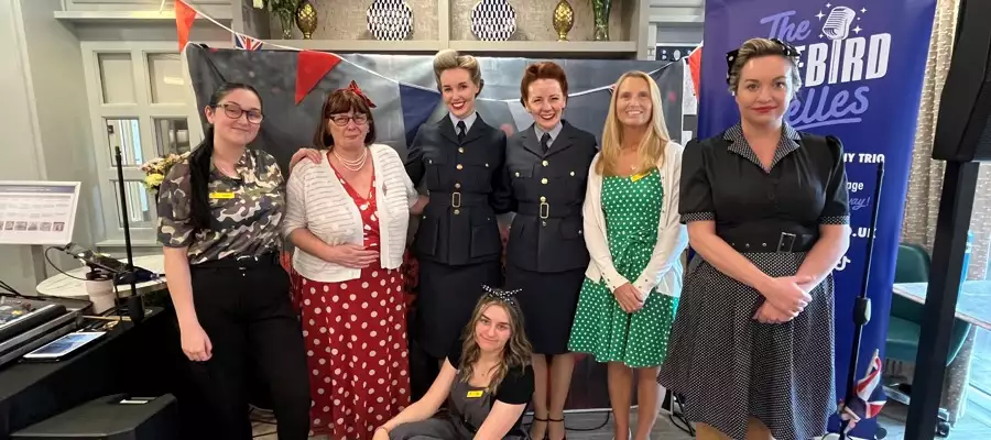 D-Day Memories Stirred by Wartime Classics at Cofton Hackett Care Home