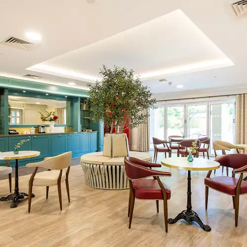 Charrington Manor Care Home, West Byfleet. Dining (3)